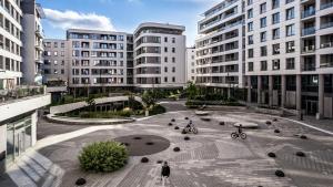 Budynek, w którym mieści się apartament