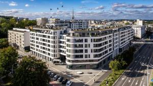 Budynek, w którym mieści się apartament