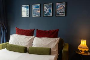 Postel nebo postele na pokoji v ubytování City Centre Apartment - Fantastic Location