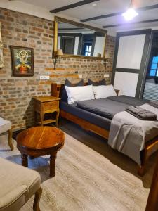 Postel nebo postele na pokoji v ubytování Hotel b&b altes hinterhäusel