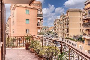 Balkón nebo terasa v ubytování Mon Refuge Rome