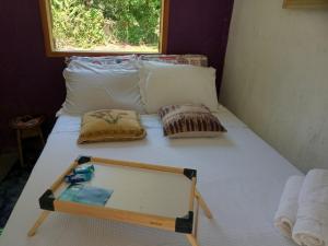 Postel nebo postele na pokoji v ubytování Reserva Jequitibá Rosa Reconexão Com a Natureza + 63 fotografií