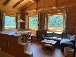 Posezení v ubytování Chalet Leitn-Anger