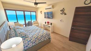 Katil atau katil-katil dalam bilik di Oceandreams 3br 2ba - New Condo - Fantastic Views +25 gambar