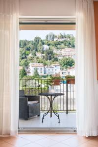 Балкон или терраса в Una Finestra Sulle Montagne