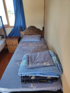Giường trong phòng chung tại Alma Patagona Hostel