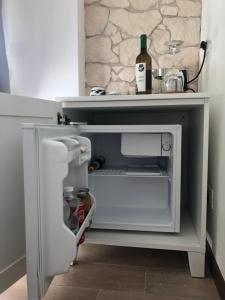 Kuchyň nebo kuchyňský kout v ubytování Il Sogno di Contardi A Affittacamere