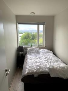 Postel nebo postele na pokoji v ubytování Apartment with a great view