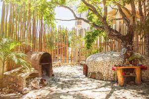 Zahrada ubytování Botånica Tulum
