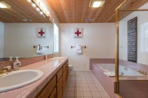 Ένα μπάνιο στο Tahoe Vista Home w/ Spa close to Northstar & Lake +32 φωτογραφίες