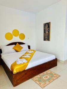 Apsara Koh Rong Guesthouse客房内的一张或多张床位