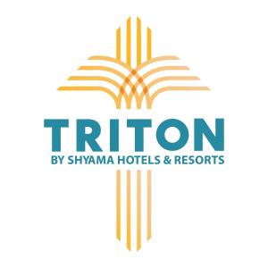 un logo pour l'hôtel et les complexes titan dans l'établissement Triton By Shyama Hotels & Resorts, à Raipur