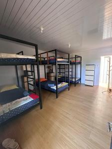 Postel nebo postele na pokoji v ubytování Atlante Hostel