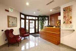 Vstupní hala nebo recepce v ubytování Hotel La Locanda