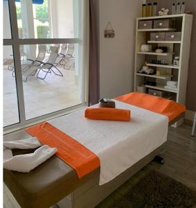 Postel nebo postele na pokoji v ubytování Hotel Bella Lazise