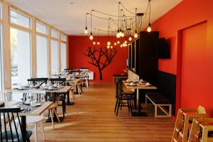 Restaurace v ubytování Nemea Appart Hotel Coliseum Amiens Centre