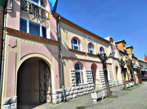 Budova, v ktorej sa hotel nachádza