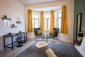 Posezení v ubytování Loh9 - Das Apartment im Citycenter - Parkplatz - Wlan - Aufzug