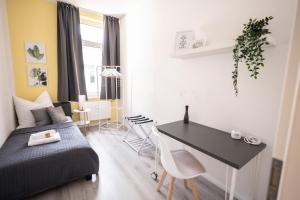 Posezení v ubytování Loh9 - Das Apartment im Citycenter - Parkplatz - Wlan - Aufzug + 25 fotografií