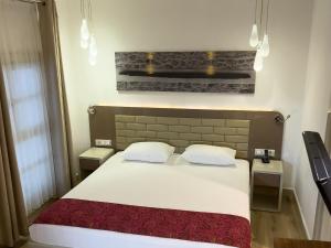 Puding Hotel客房内的一张或多张床位