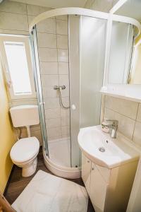 Koupelna v ubytování Studio Mobile Home Gotar