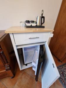 Η κουζίνα ή μικρή κουζίνα στο Gasthof Reuner