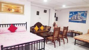 Istumisnurk majutusasutuses Beehive Colombo