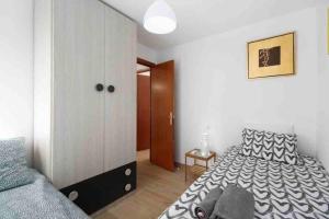 Posteľ alebo postele v izbe v ubytovaní La casa de la playa