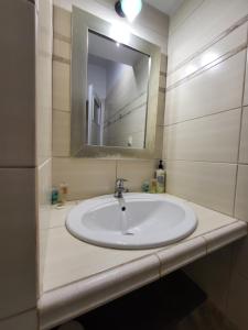 A bathroom at Panorama Hotel - Restaurant