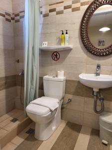 A bathroom at Panorama Hotel - Restaurant