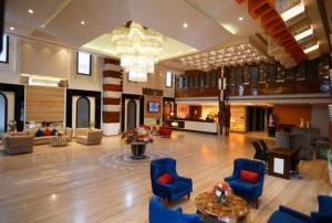Posezení v ubytování The Vivaan Hotel & Resorts Karnal