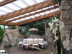 A garden outside Crapa Licca
