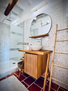 Ванная комната в Maison Louisa