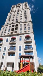 Bygningen som lejligheden ligger i