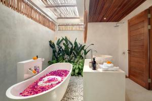 Koupelna v ubytování Aurora Wonderland