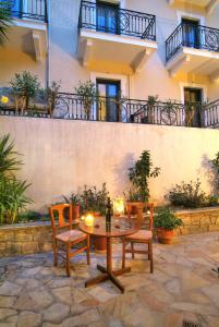 A balcony or terrace at Artemis Hotel