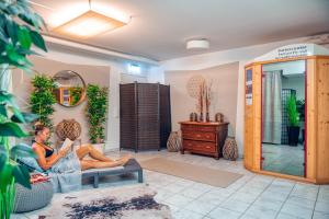 Posezení v ubytování Hotel Schaider