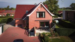 Das Gebäude in dem sich das Ferienhaus befindet