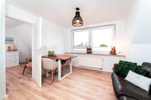 Küche/Küchenzeile in der Unterkunft Ferienhaus Meergefühl