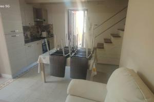 Khu vực ghế ngồi tại Pompei Casa Vacanza Priscus IV