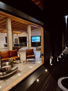 TV/trung tâm giải trí tại Veranda 4M