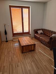 Гостиная зона в Apartament in the center of Poprad-free parking