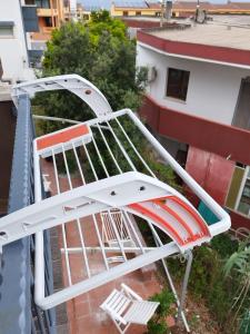 Balkón nebo terasa v ubytování b&b Casa Balai 72 a 100 mt dal mare