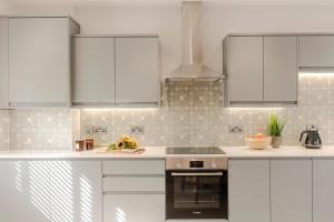Köök või kööginurk majutusasutuses Barley Vale - Your Apartment