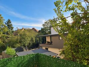 a view of a house from the backyard at Lara's Residence in Timişoara