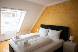 Lova arba lovos apgyvendinimo įstaigoje Premium 80 m2 Rooftop Apartment - 5 min to Center