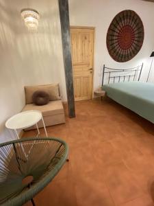 Letto o letti in una camera di Terracotta