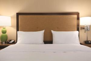 Hampton Inn Brigham City客房内的一张或多张床位