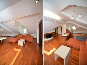 Posezení v ubytování Vila Nikčević Apartments
