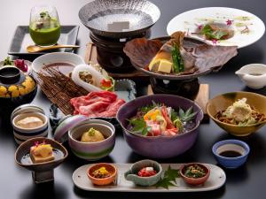 日式旅馆内部或周边提供的食物